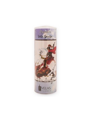 Vela Votiva Cometa Santos 265g São Jorge – Ideal para Proteção, Força, Fé, Oração, Quebra de Demandas e Energia Espiritual com Longa Duração
