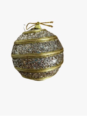 BOLA 10CM DE NATAL UN. MULTIART