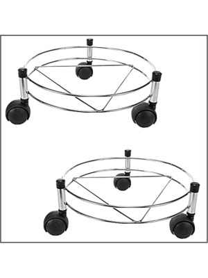Suporte para Botijao Reforcado Aramado Preto