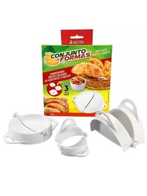 FORMA DE PASTEL C/3 UNIDADES UN.