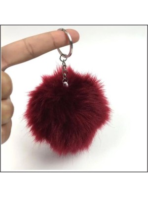 CHAVEIRO DE POMPOM MULTIART