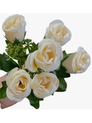 FLOR ARTIFICIAL ROSA X6 UN. MULTIART